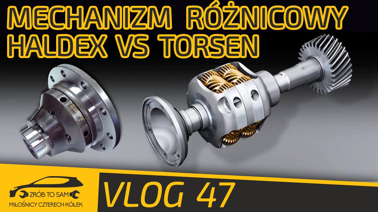 Jak dziala mechanizm rożnicowy (dyfer) ? / Haldex vs Torsen