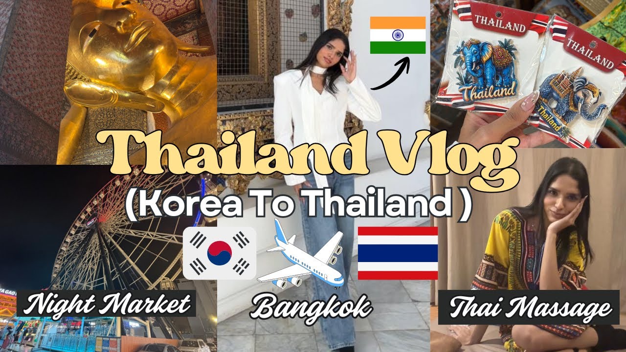 [🇹🇭Travel Vlog] Thailand Trip | Bangkok | 🇰🇷Korea to Thailand #travel #vlog #thailand 