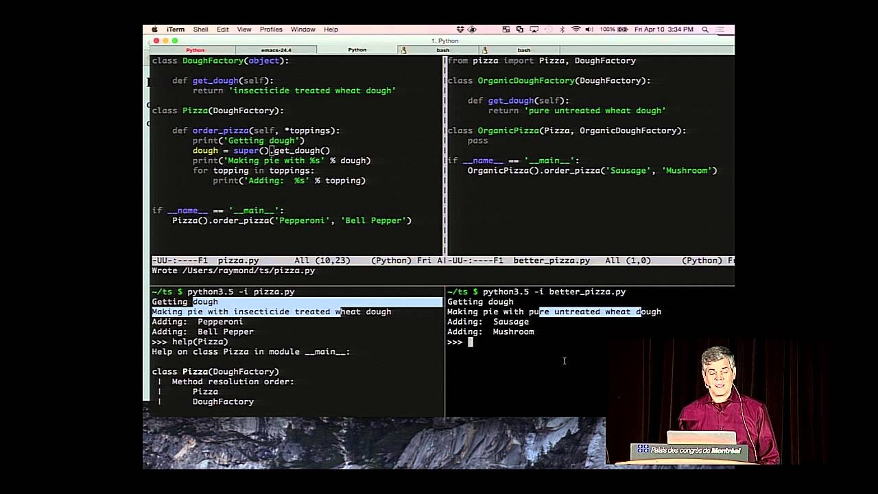 Raymond Hettinger - Super considered super! - PyCon 2015