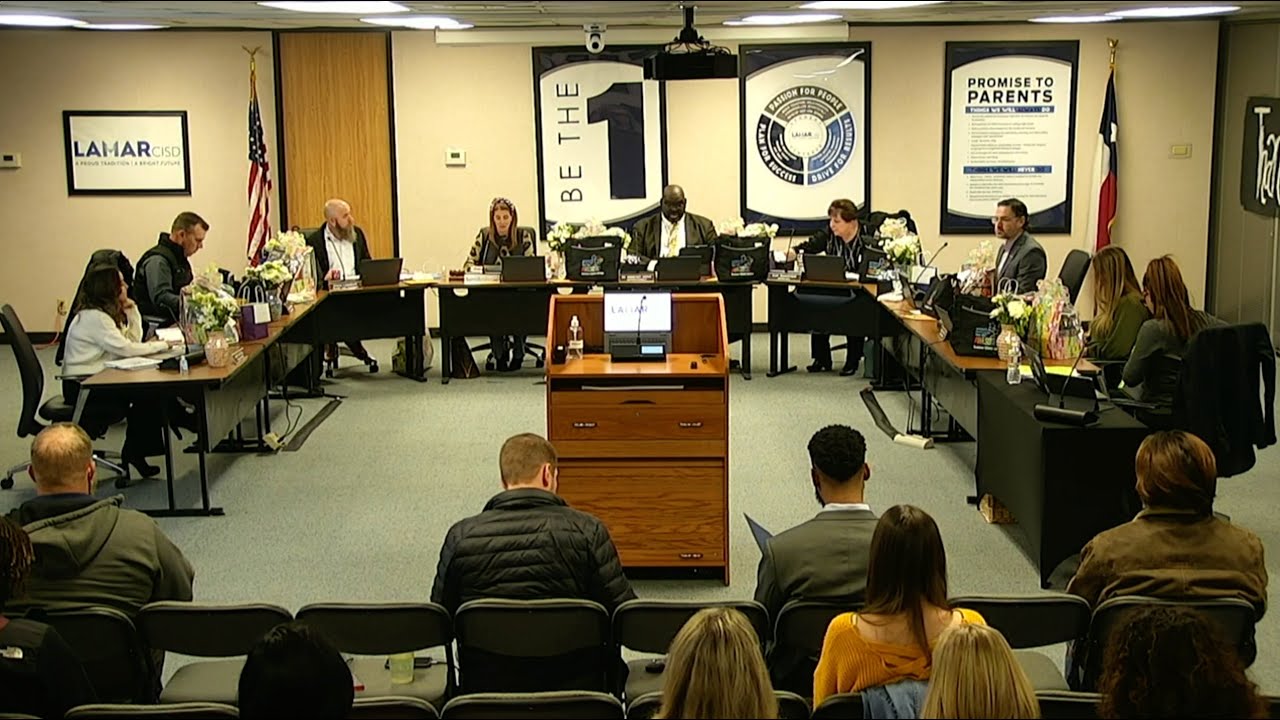 Lamar CISD Board Meeting - February 6, 2024