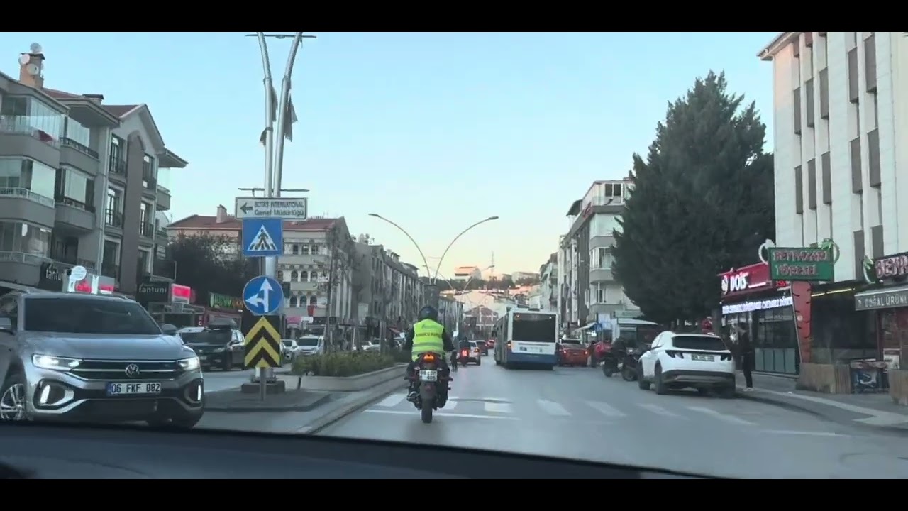 Ankara Gölbaşı motosiklet 1. sınav güzergâhı
