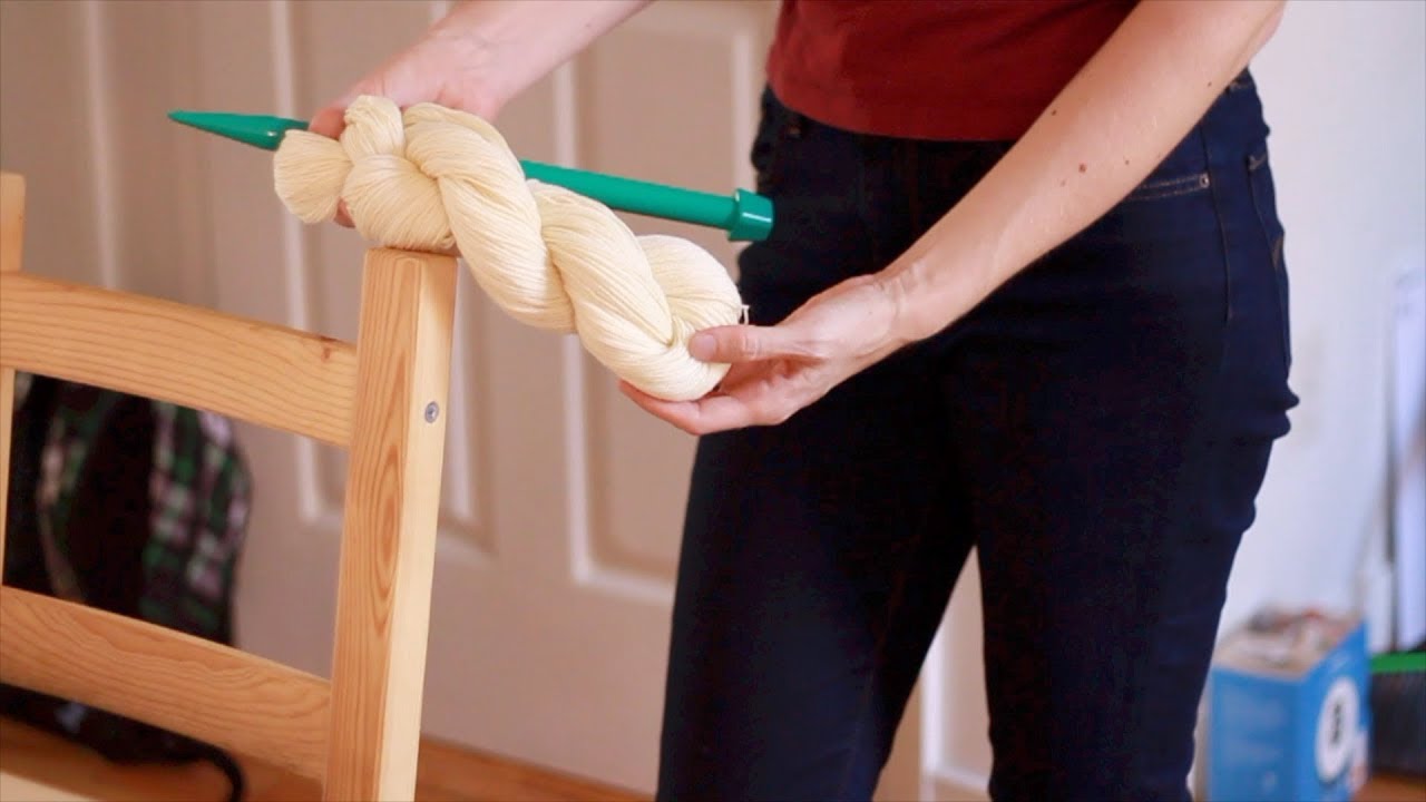 Dyeing yarn in a crock pot