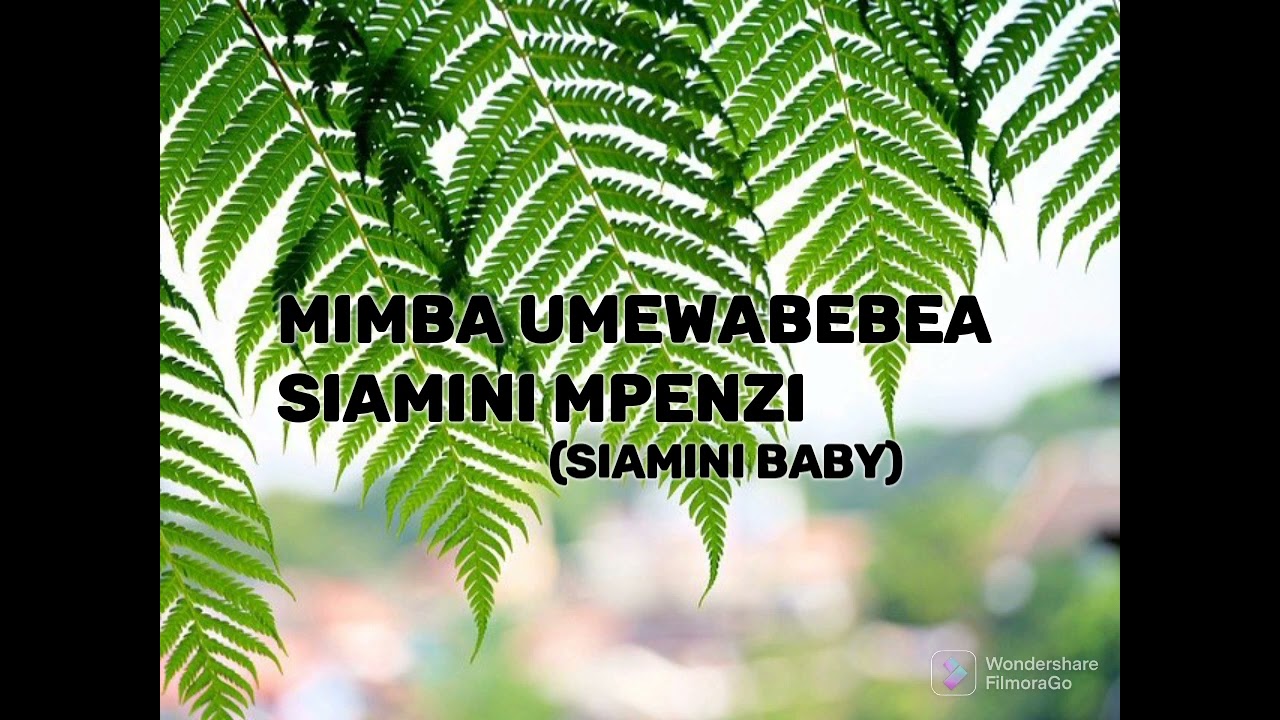 Vando tz - Umenikosea Lyrics (Music Video)