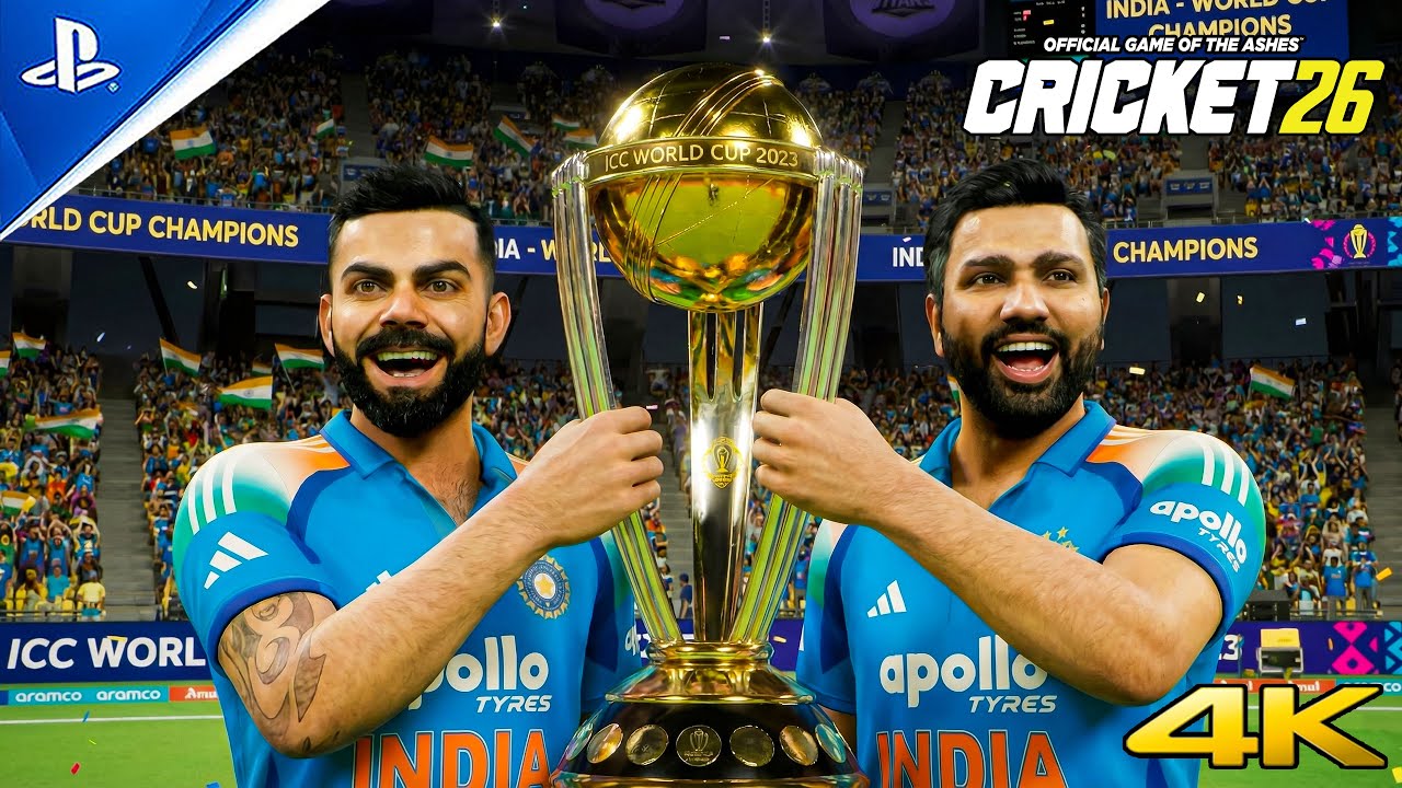 Can Rohit Finally Lift the Cup? 🏆😭 India vs Australia WC 2023  Final (Cricket 26 Gameplay)