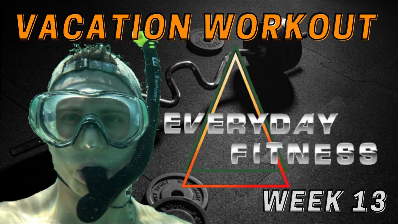 Workout on Vacation in Cozumel Mexico | No Gym Hotel Room Workout | Week 13 of a 100 Day Workout