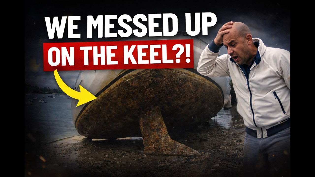 Cleaning a Yacht Hull on the Keel | A Method We Didn’t Believe Was Possible