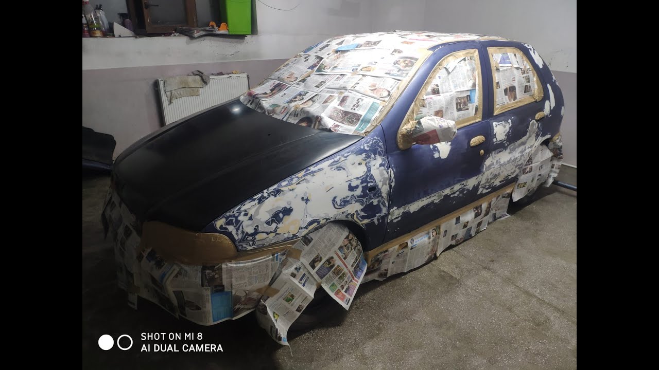 Fiat Palio Kendi Aracımızı Boyadık Sürpriz Sonlu (Beceremedik :)