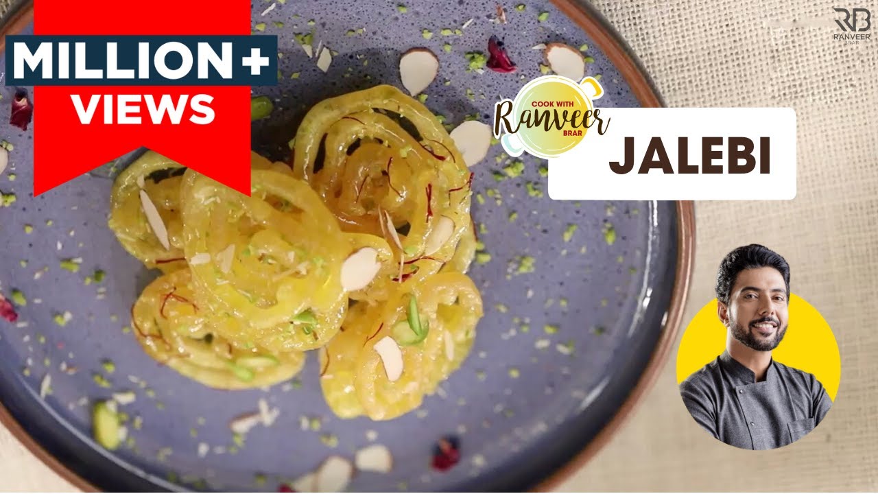 Crispy Jalebi Recipe | हलवाई जैसी कुरकुरी जलेबी का secret | Instant Jalebi | Chef Ranveer Brar
