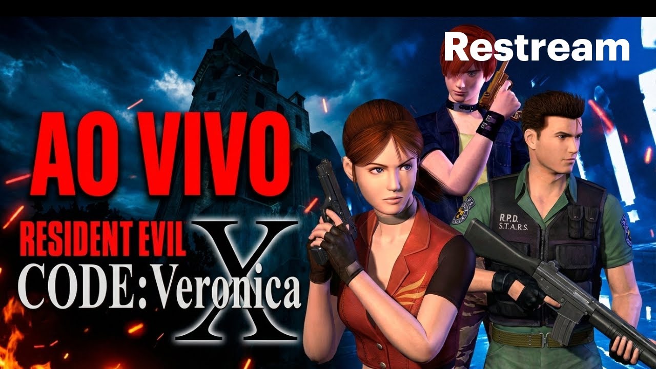 LIVE: Resident Evil Code: Veronica X + primeira vez