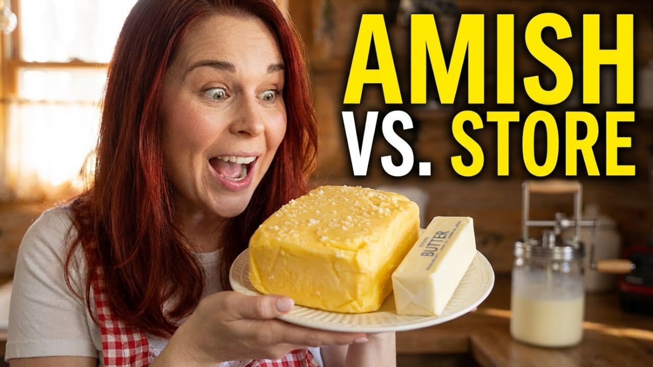 Homemade Butter Battle ~ Traditional vs Mixer vs Bought