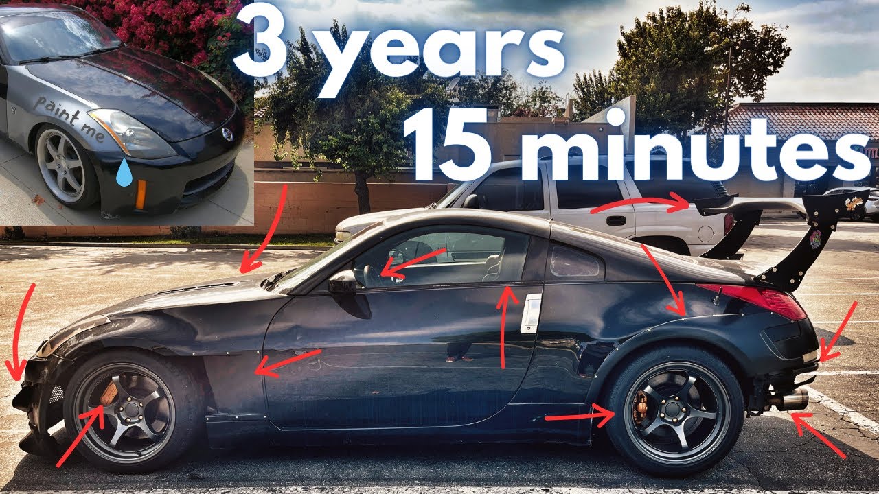 Building a 350z in 15 Minutes! *Insane Transformation* (2023)
