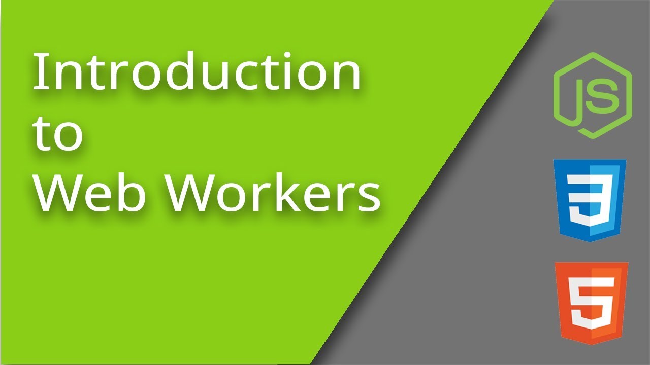 Intro to Web Workers