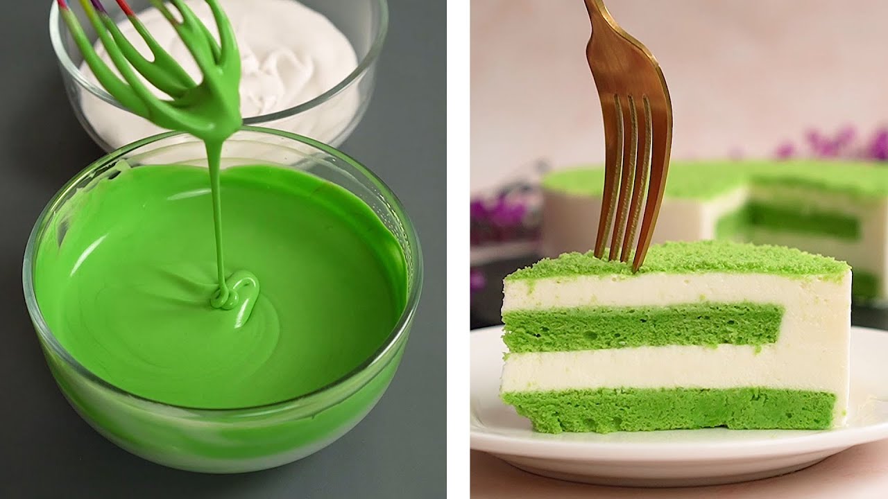 No Bake Green Tea Matcha Cheesecake Recipe | 18+ Ways to Make Perfect Matcha Cake Decorating