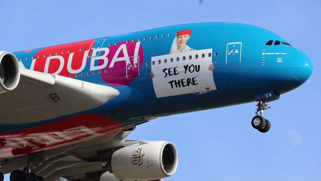 24 BIG PLANE LANDINGS & TAKEOFFS at LONDON HEATHROW AIRPORT | PLANE SPOTTING