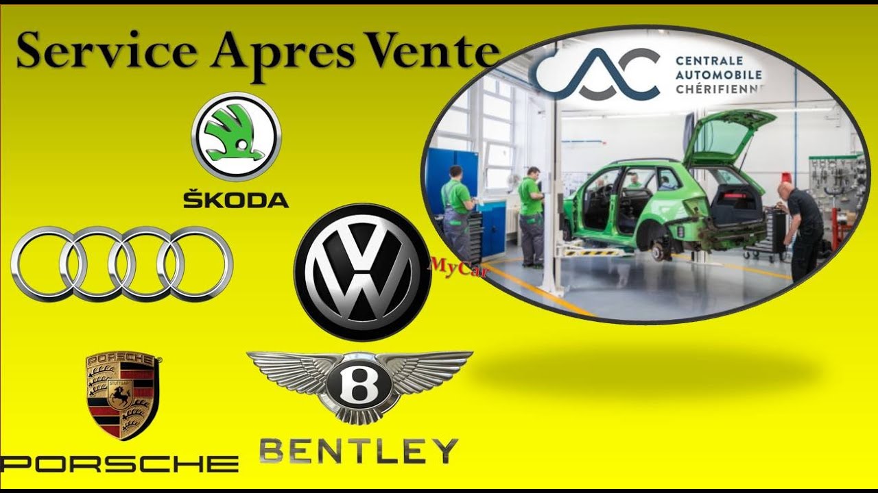 Service Apres Vente (Volkswagen -Skoda -Audi -Porche - Bentley)