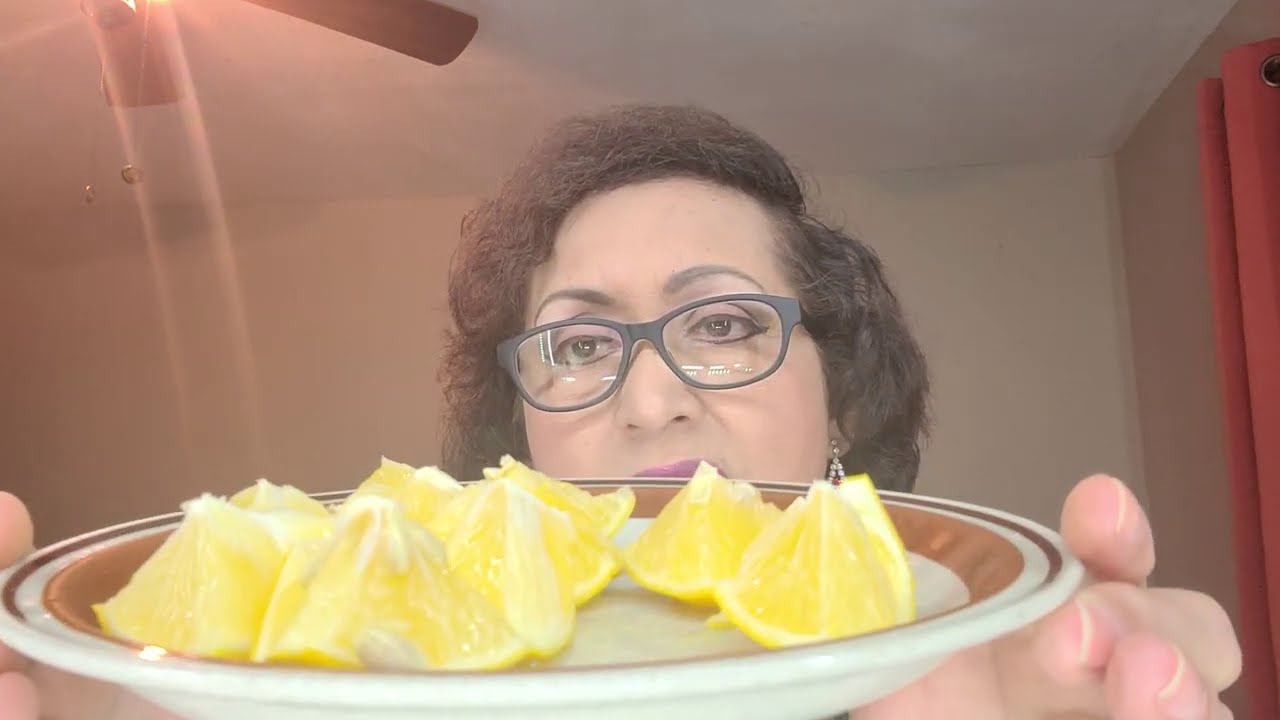 ASMR  Limon amarillo