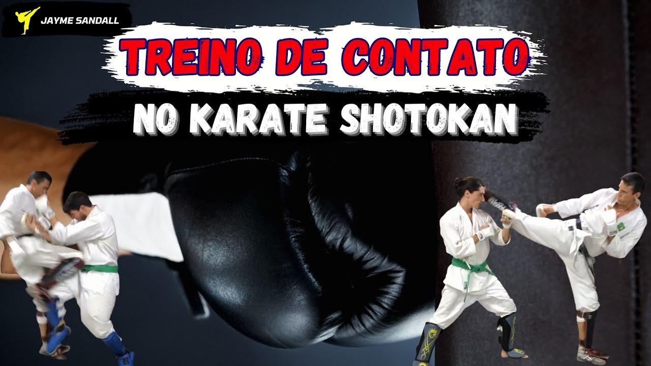 Treino de contato no karate Shotokan