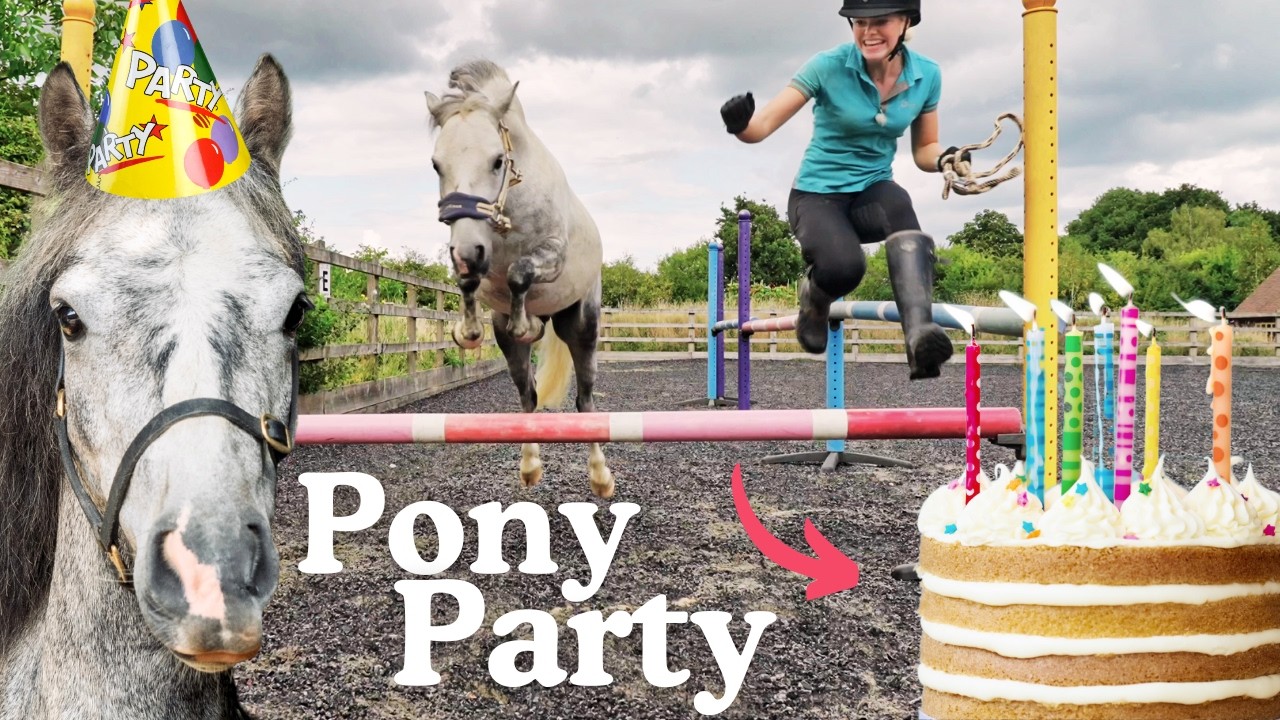 CRAZY PONY BIRTHDAY PARTY! This Esme AD