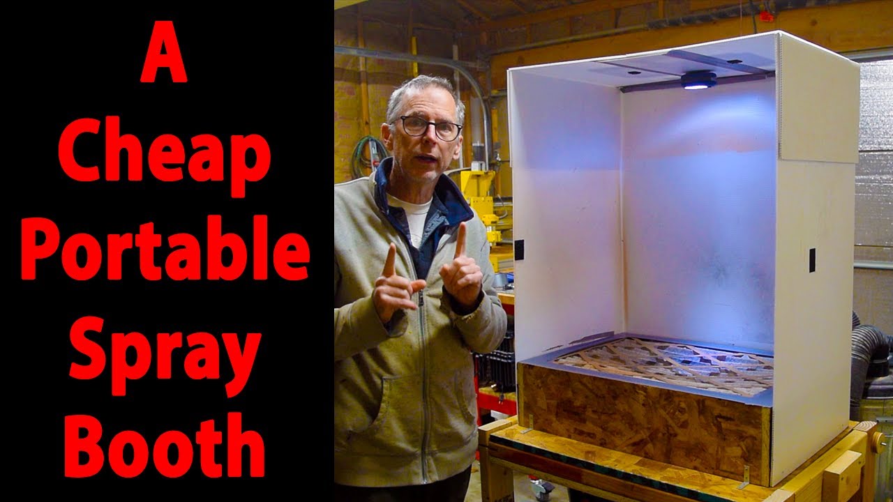 A Cheap, Portable Spray Booth