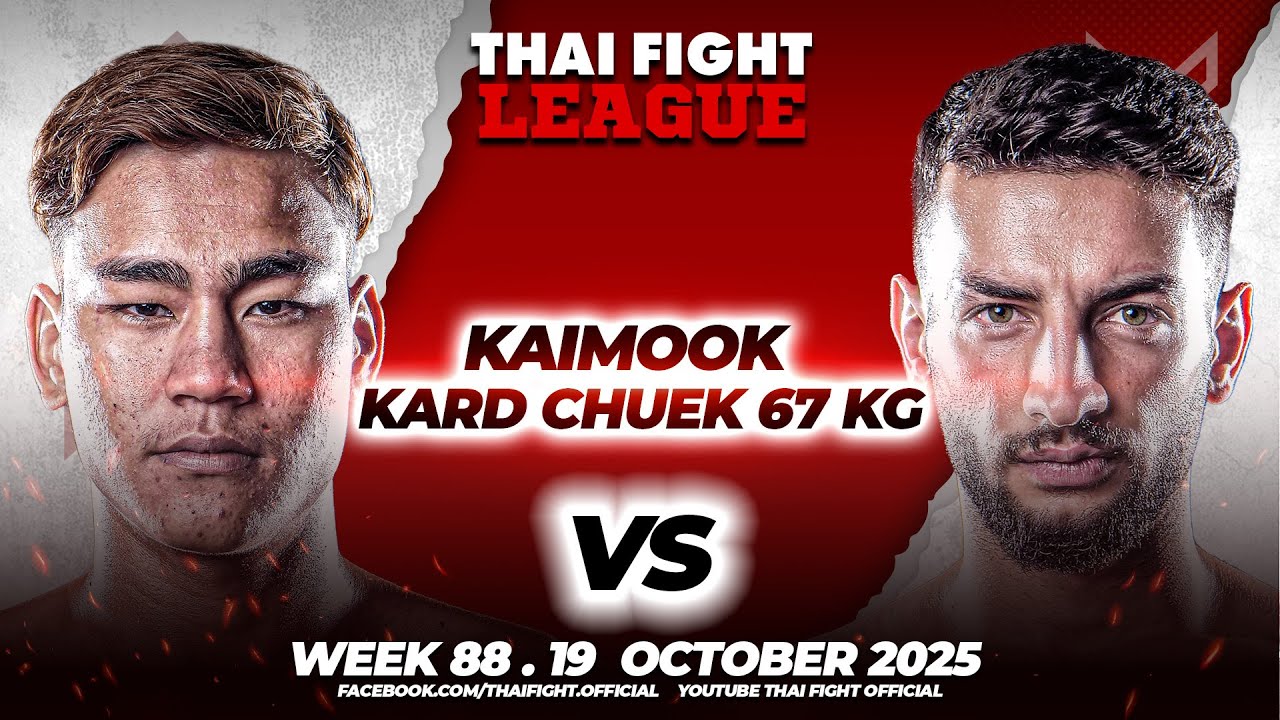 Petcheak Pachara Gym VS Poya Bayrami | THAI FIGHT LEAGUE #88 | 19 OCT 2025