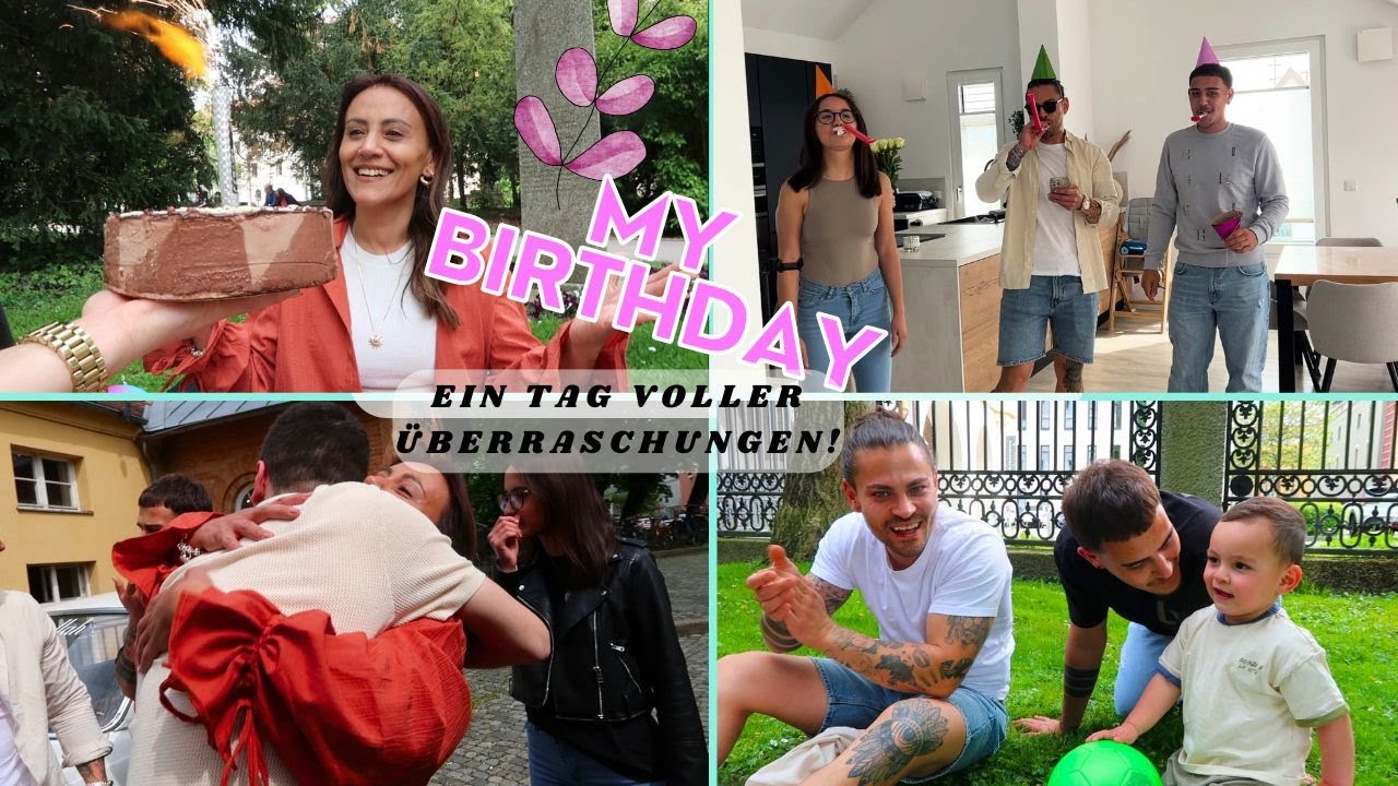 HEIMLICHE GEBURTSTAGS ÜBERRASCHUNGEN🎉 MEINE KINDER HABEN ES GETAN🥳