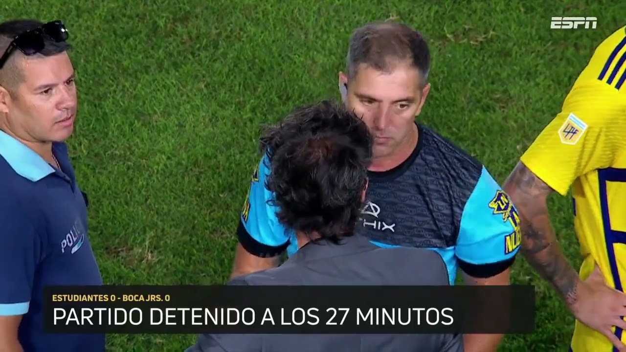 Momento dramatico en la cancha de Estudiantes: un jugador de Estudiantes sufrió convulsiones