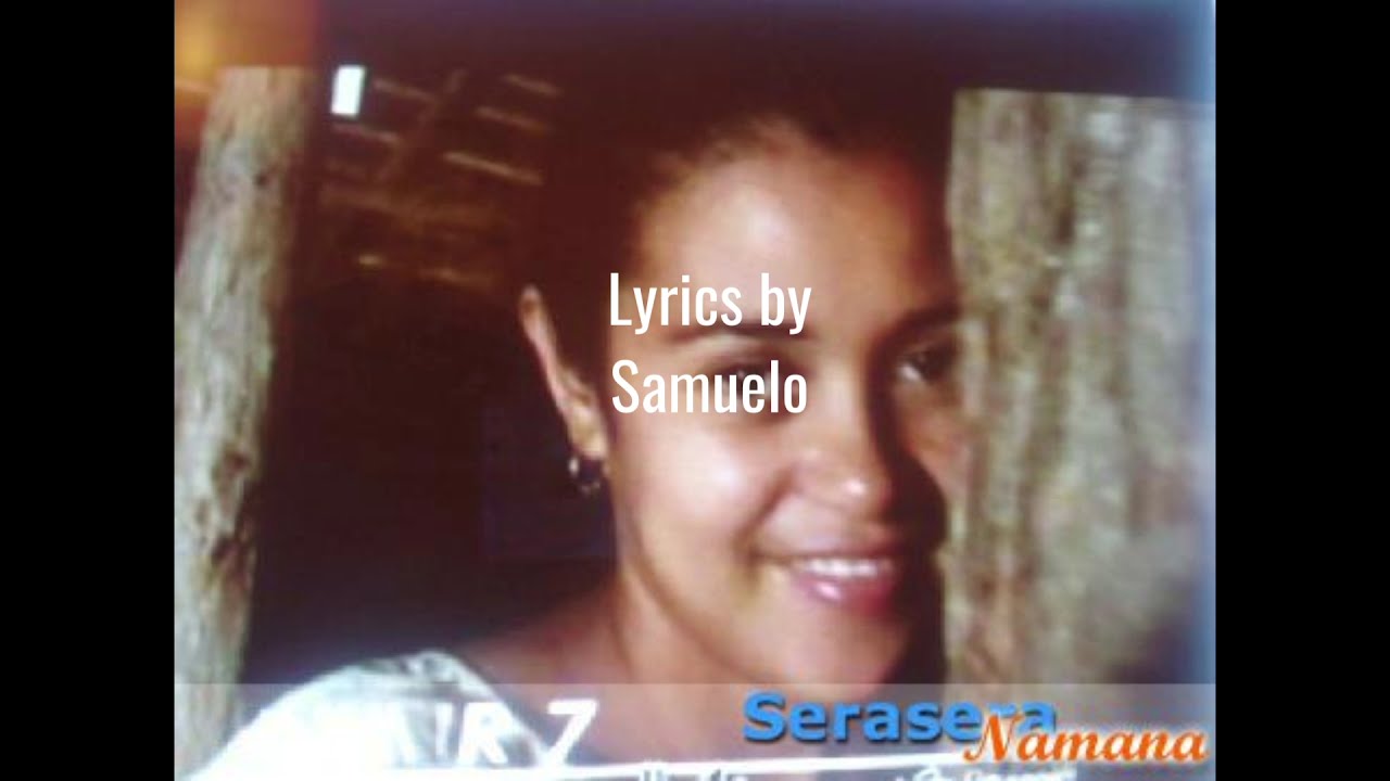 Ilay sarinao Majeur 7, Lyrics by Samuelo