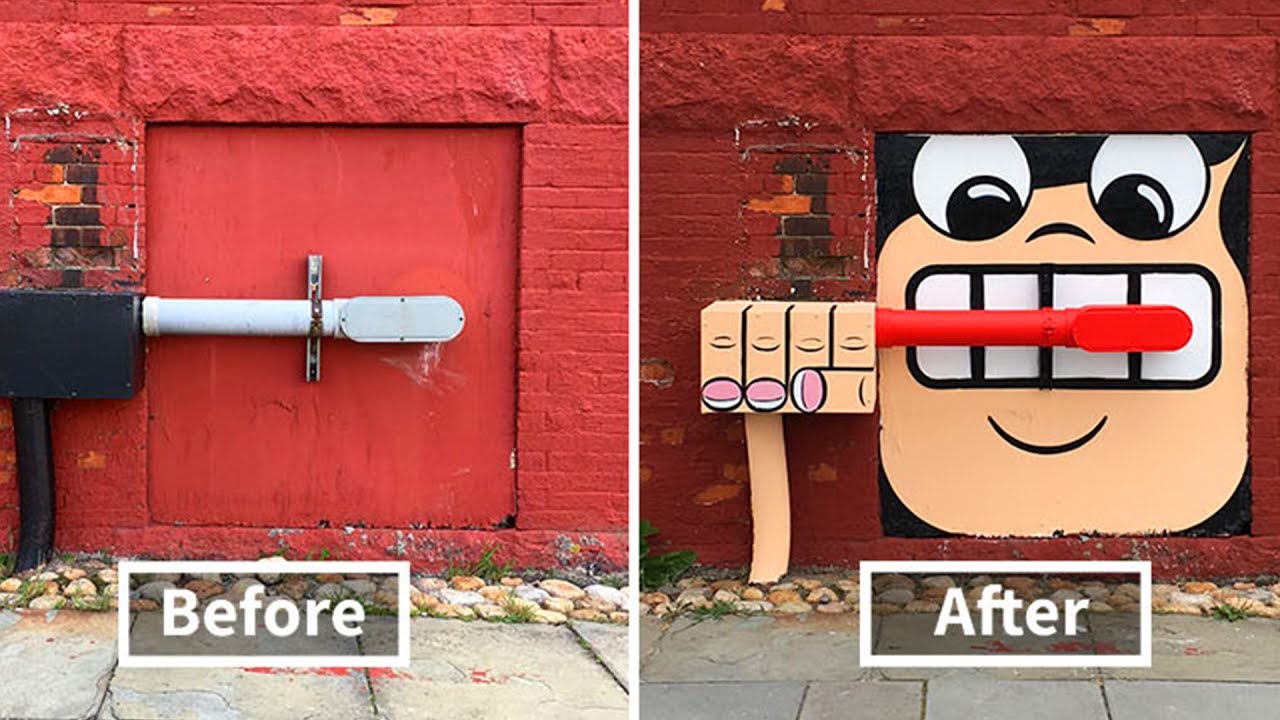 There’s A Genius Street Artist Running Loose In New York and French , Let’s Hope Nobody Catches Him