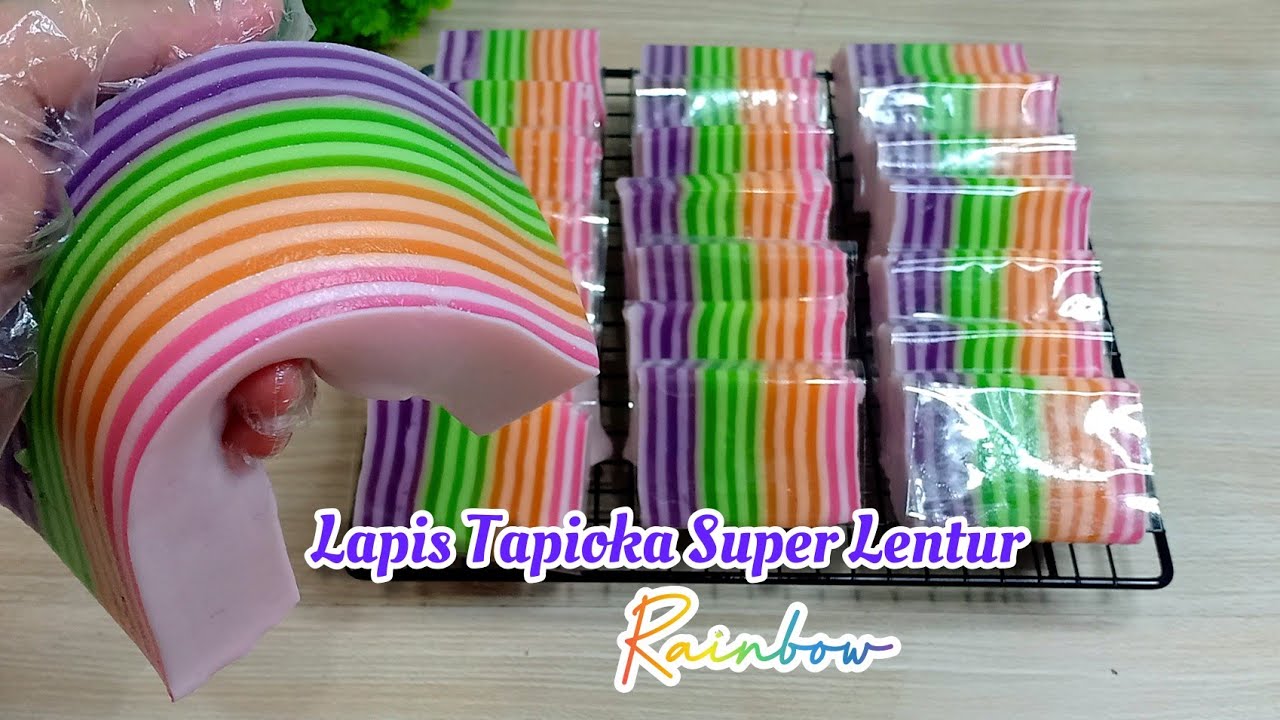 APA BISA DENGAN SANTAN INSTAN BUAT KUE LAPIS TAPIOKA !? YUK COBAIN