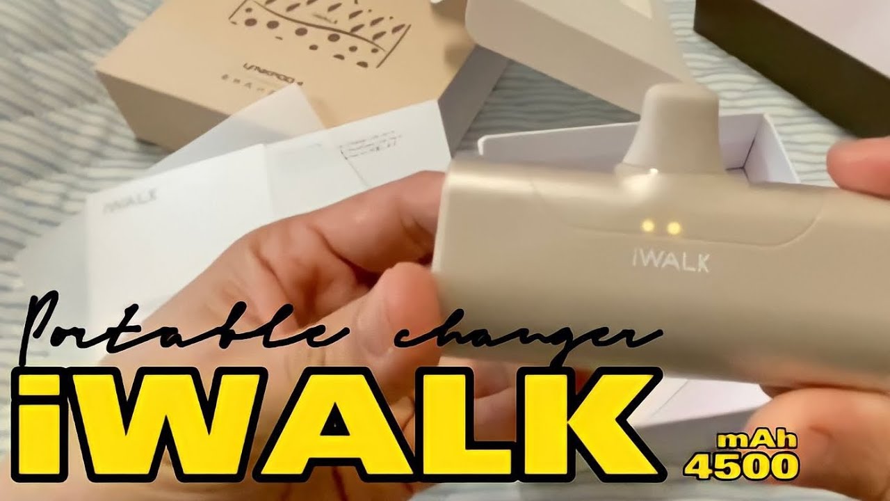 iWALK iPHONE POWER BANK | UNBOXING PORTABLE CHARGER | 4500mAh