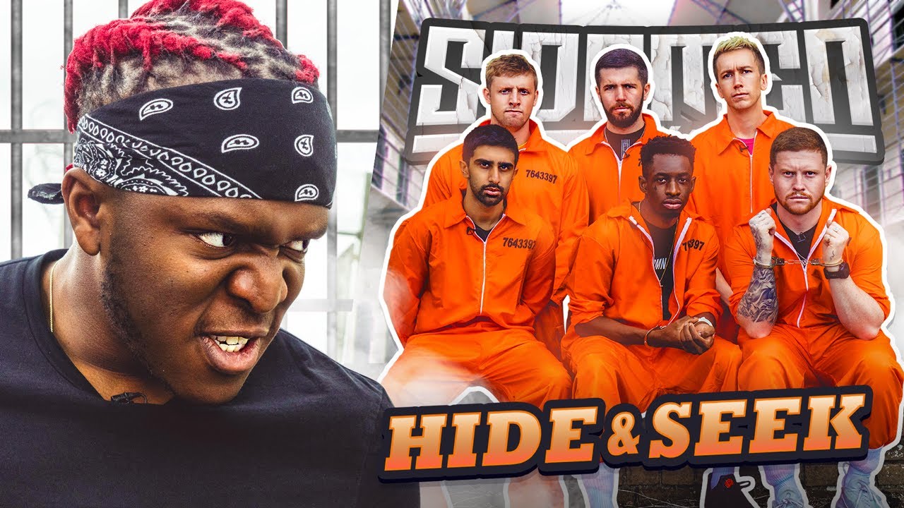 SIDEMEN HIDE AND SEEK IN A PRISON