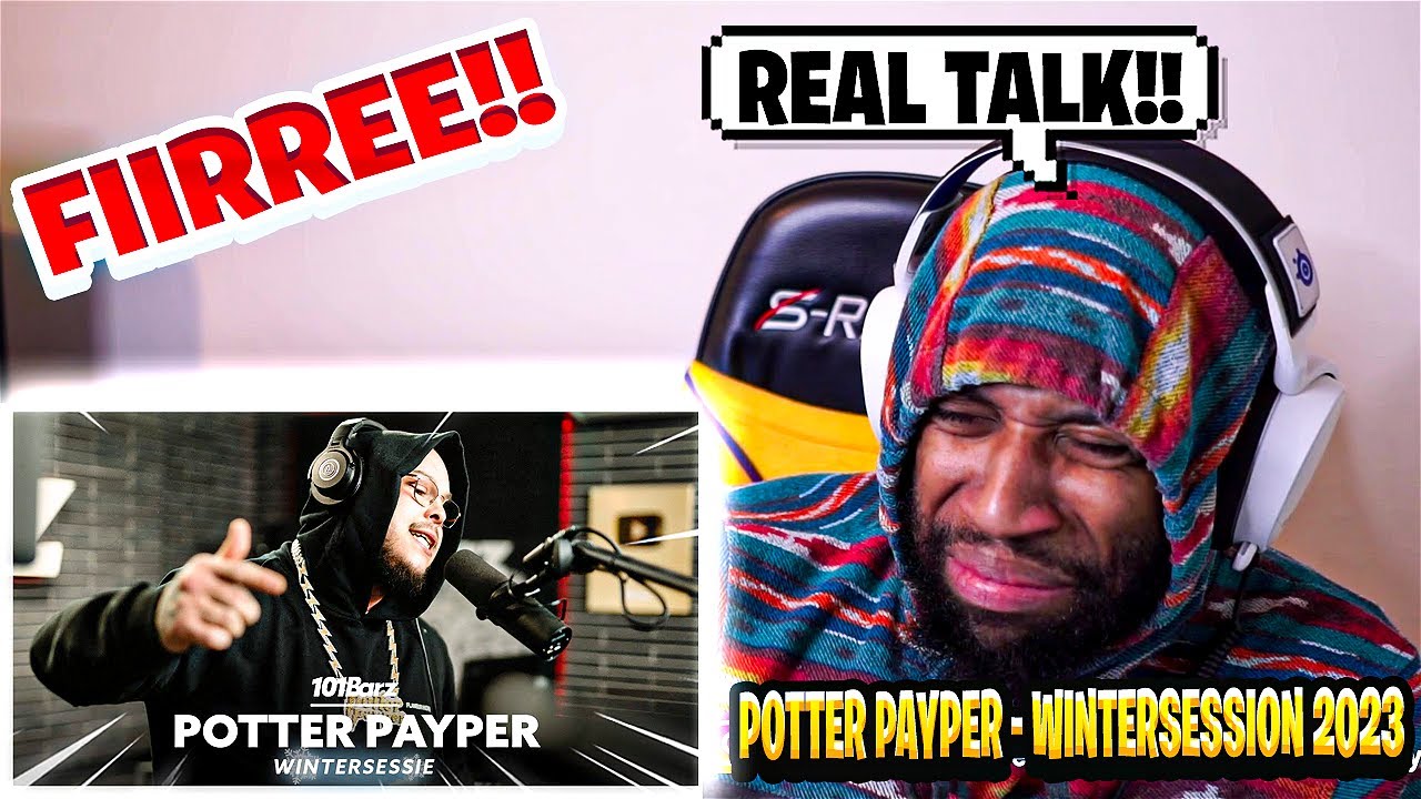 UK WHAT UP🇬🇧!!! HE HIT ME UP!!! Potter Payper | Wintersession 2023 | 101Barz (REACTION)