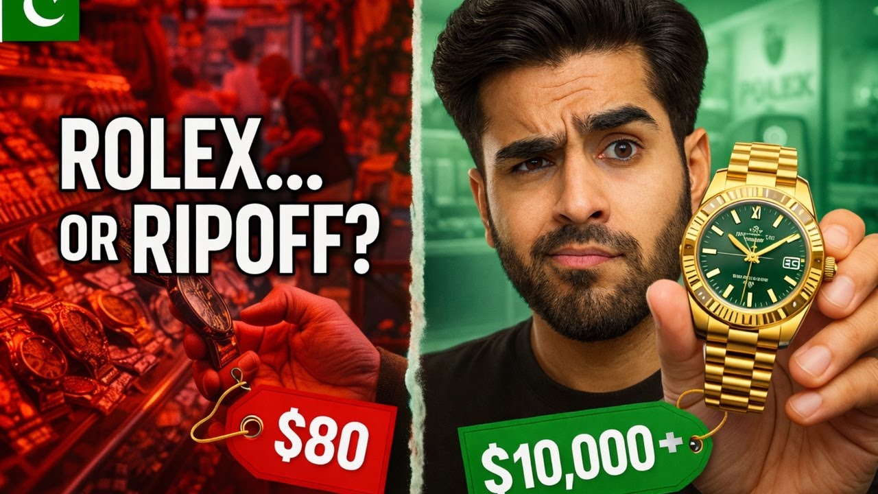 Pakistan Mein ‘Rolex’ Ka Sach 😳 | Kya Ye Asli Hai Ya Sabko Bewakoof Banaya Ja Raha Hai?