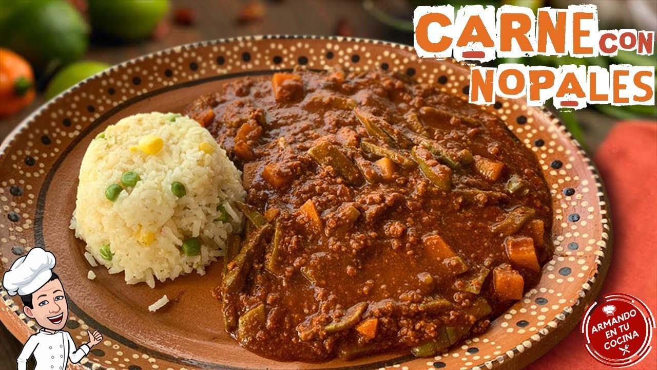 Nopalitos con Carne / Guisado Delicioso