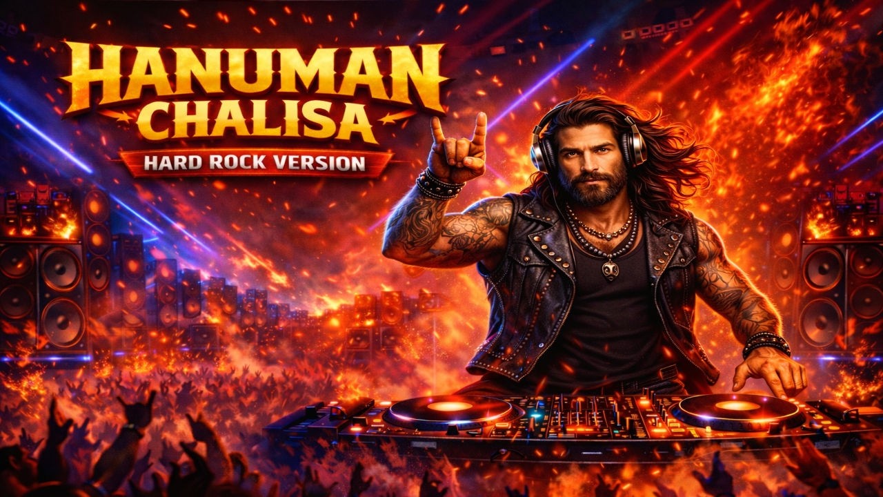 🚩 हनुमान चालीसा – Hard Rock | Cinematic Devotional Anthem 2026 🚩