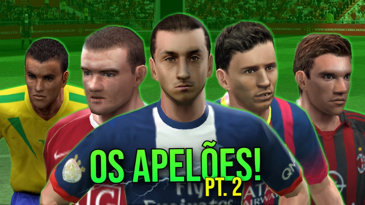 OS JOGADORES MAIS APELÕES DA HISTÓRIA DO PES de PS2 pt. 2