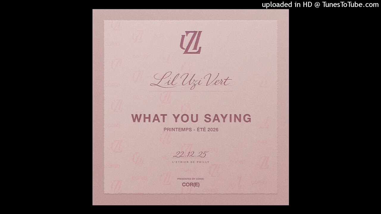 Lil Uzi Vert - What You Saying (Acapella / Vocals Only)