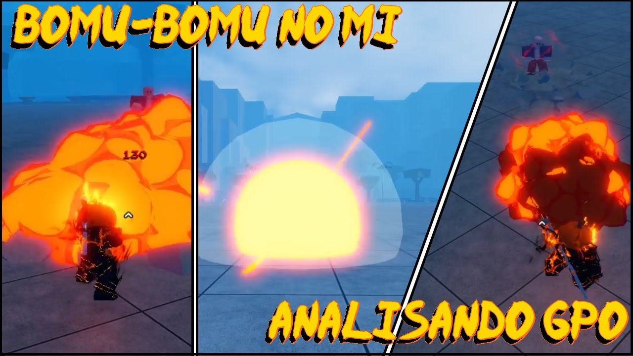 Bomu-Bomu showcase | a fruta mais Subestimada do Game | Analisando GPO