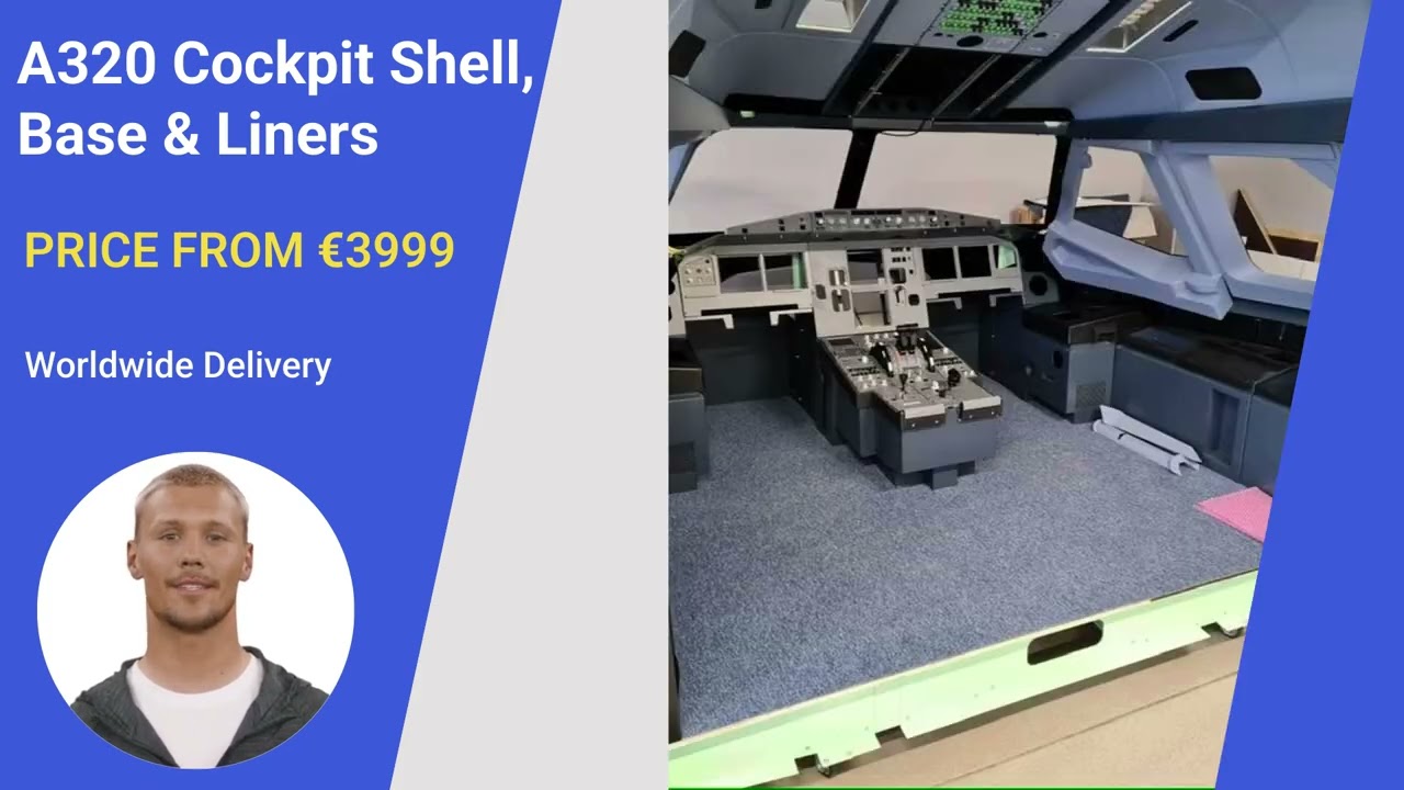 True-Scale A320 Cockpit &mdash; Made for Your Hardware, Home-Ready