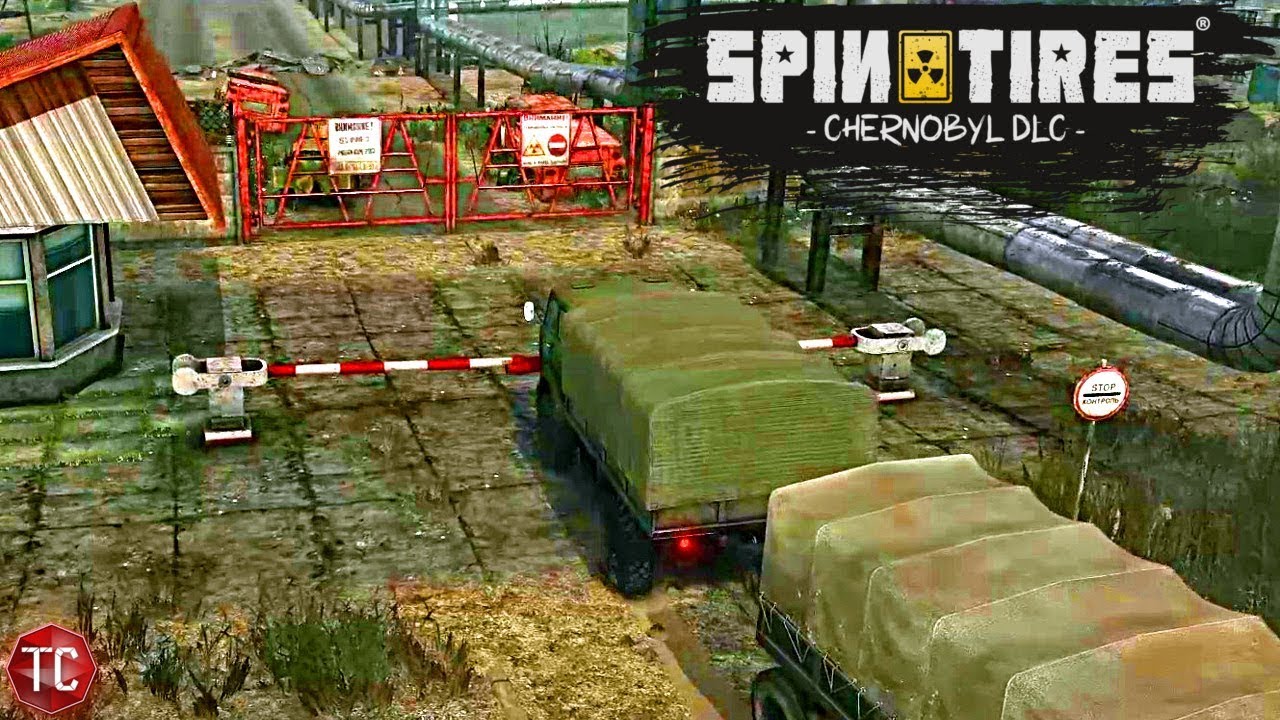 SpinTires: NEW CHERNOBYL DLC!! PART 1: WE FOUND RADIATION!