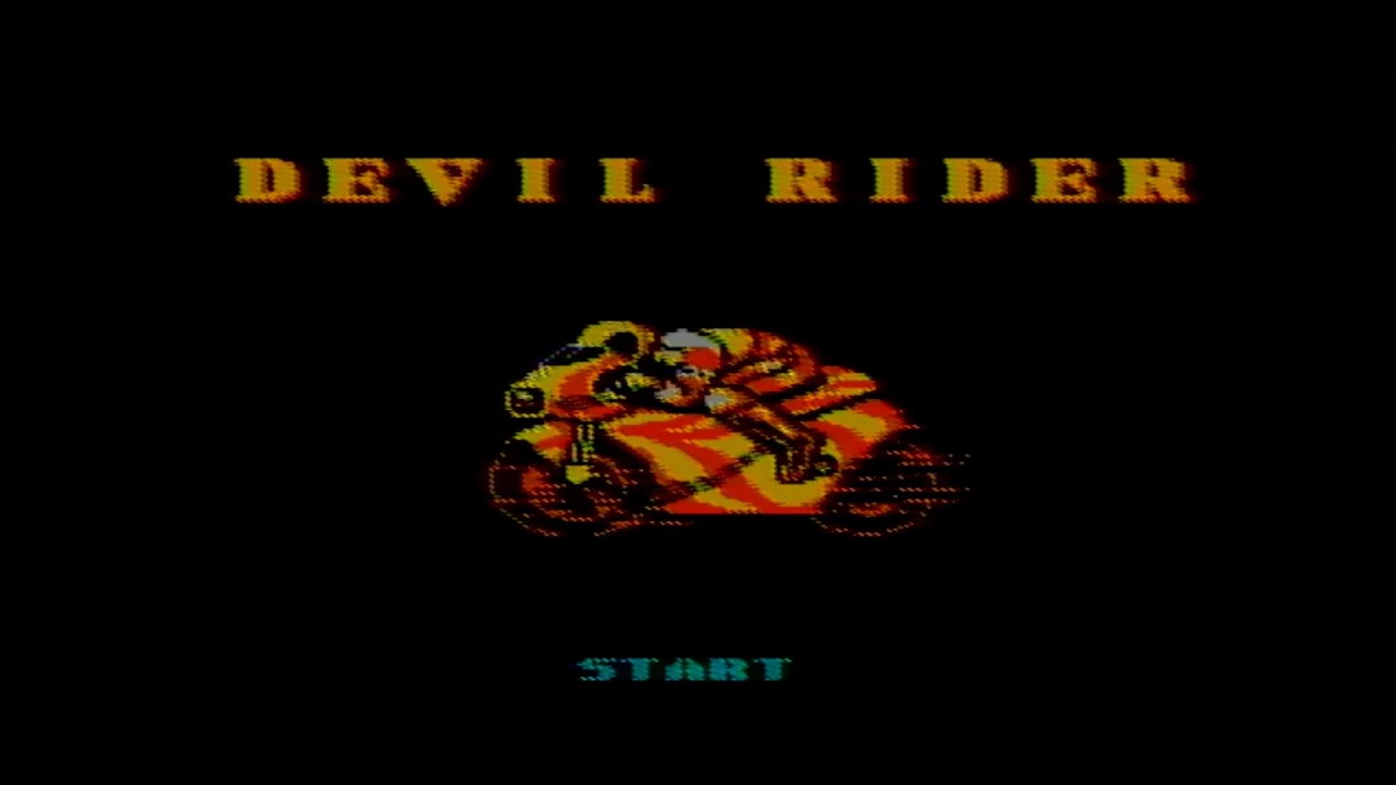 プレイコンピュータレトロ＃６６ DEVIL RIDER クリア クリア