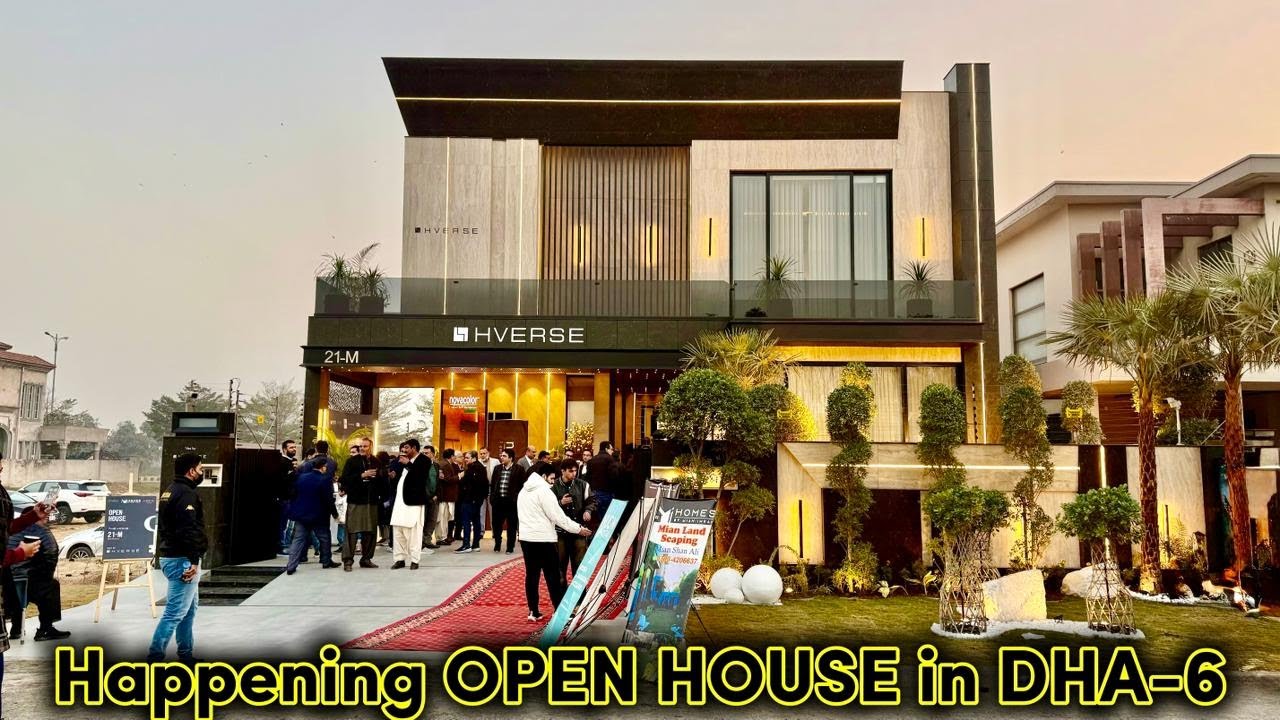 Ultra Luxury 1 Kanal House For Sale | DHA Phase 6 Sector M Near Raya Golf | Full Basement Cinema 🎥