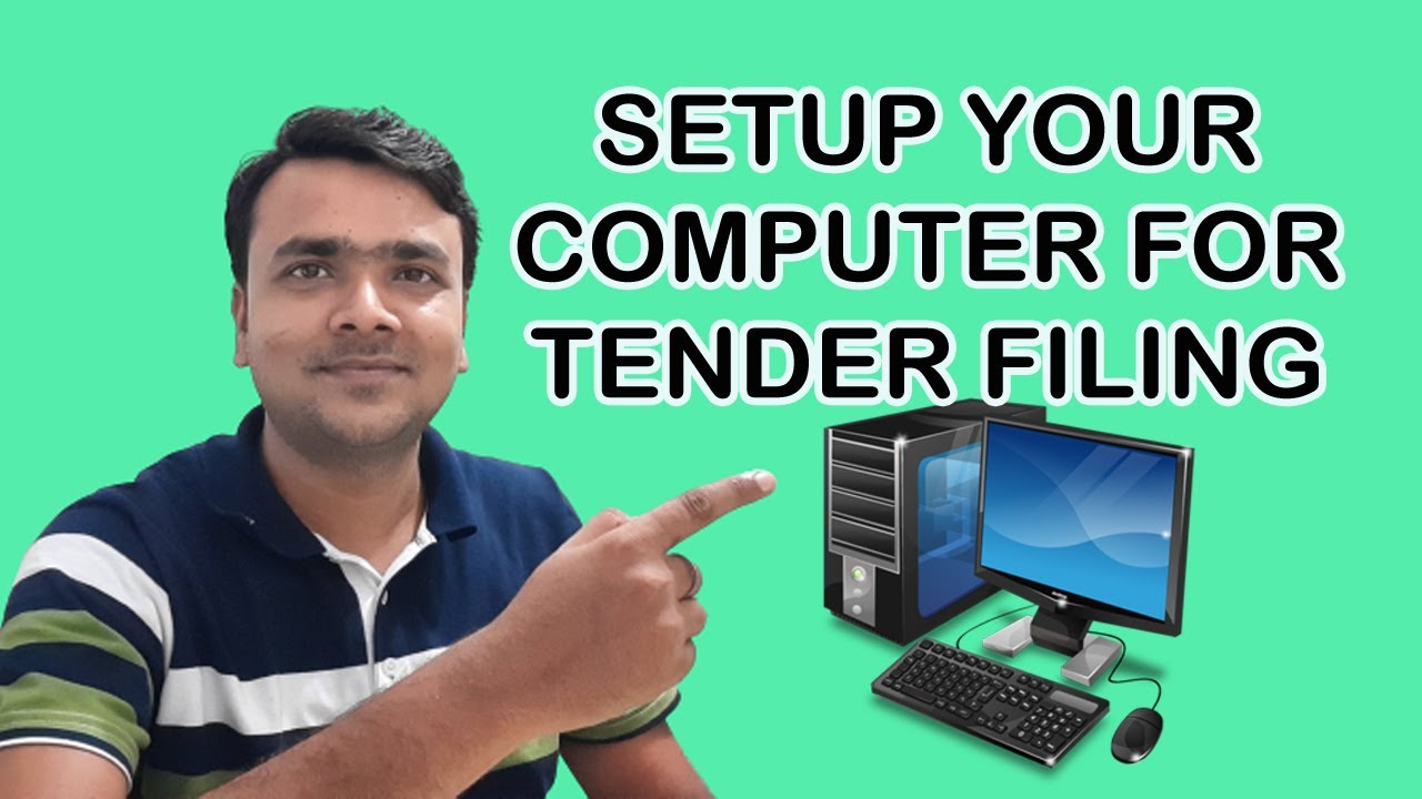 How to Setup Computer for Online Tender Filing | टेंडर डालने के लिए कंप्यूटर कैसे तैयार करे
