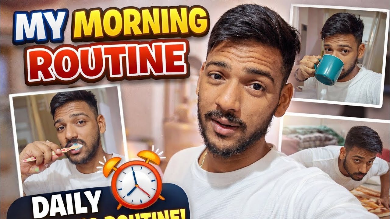 My daily morning routine 😁 duty time