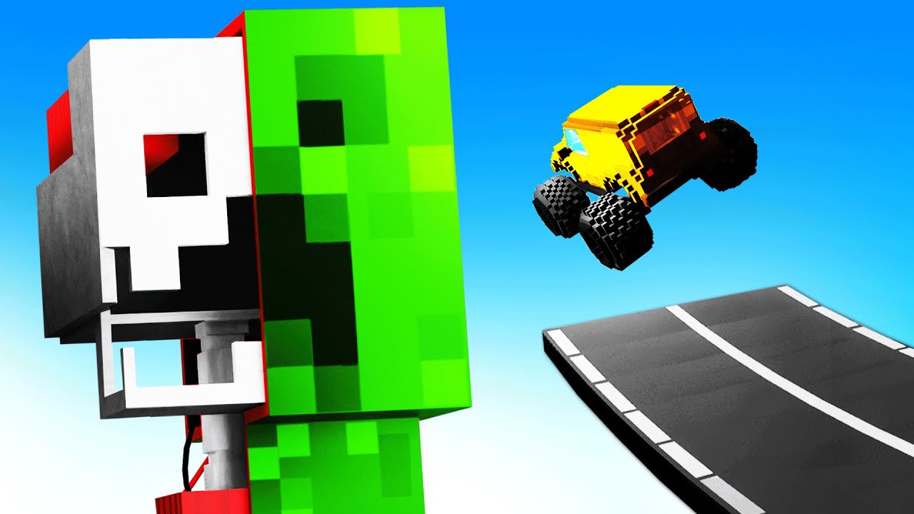 MINECRAFT CREEPER vs CARS