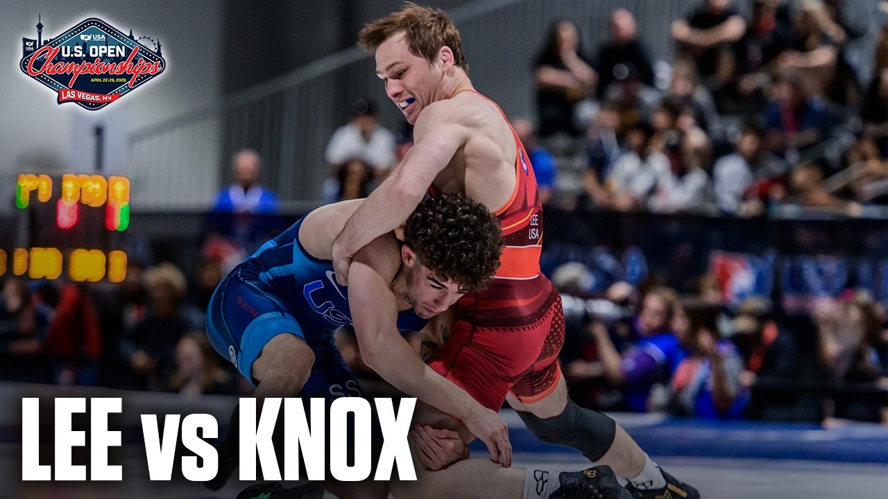 Spencer Lee Pinned Anthony Knox In Under 1 Minute!