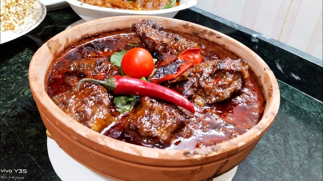 افضل طريقة لعمل طاجن العكاوي بالبصل علي أصوله مثل المطاعم المشهورة 😲 👍😋