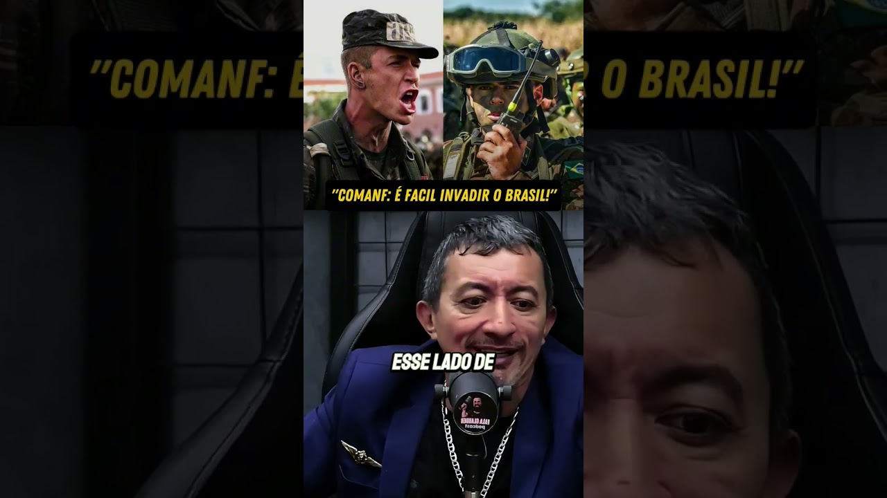 &Eacute; F&Aacute;CIL INVADIR O BRASIL! 🇧🇷 #comanf #carcar&aacute; #exercitobrasileiro #exercito #invas&atilde;o