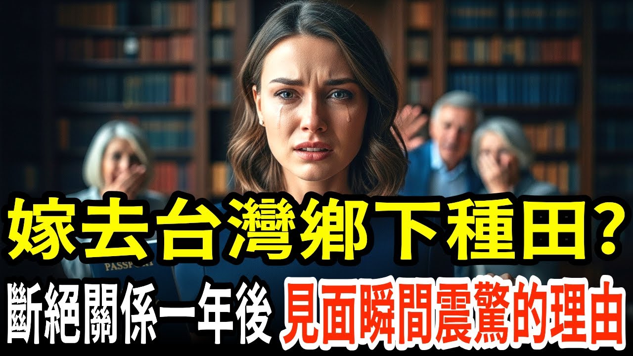英國上流社會獨生女,與父母斷絕關係嫁給台灣農夫一年後。擔心女兒前來探望的父母,見到她的瞬間當場癱坐痛哭