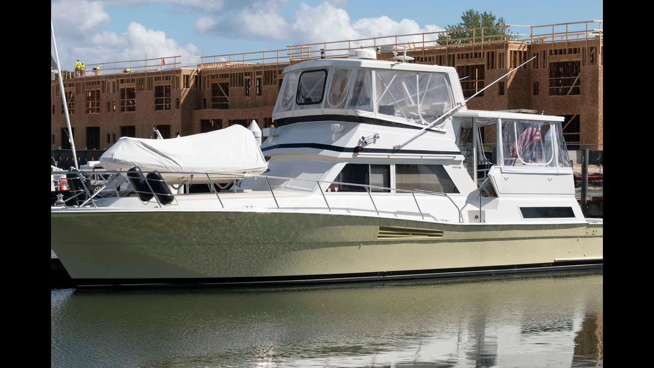 1990 Viking 50 Cockpit Motor Yacht - Sold - Todd Wittman (410) 310-6174